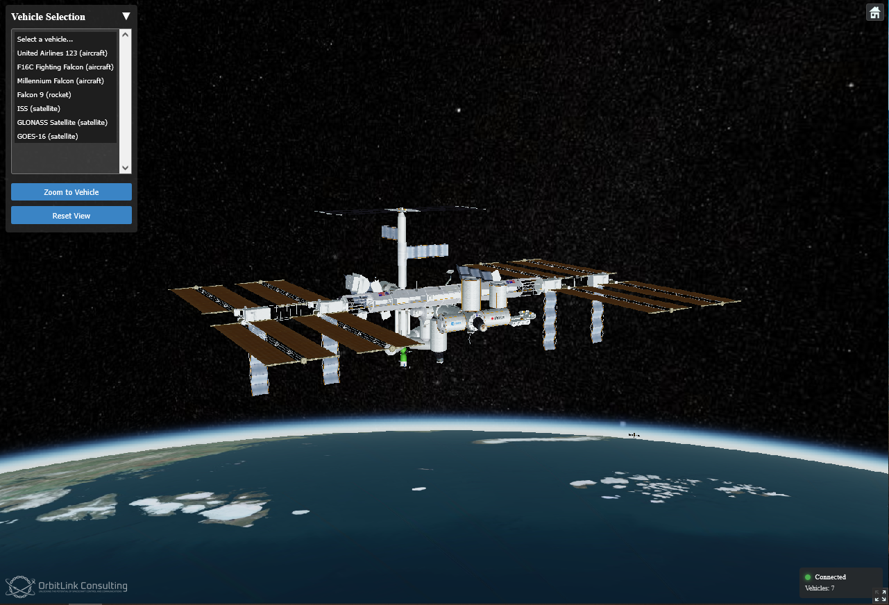 Real-Time Aerospace Visualizer